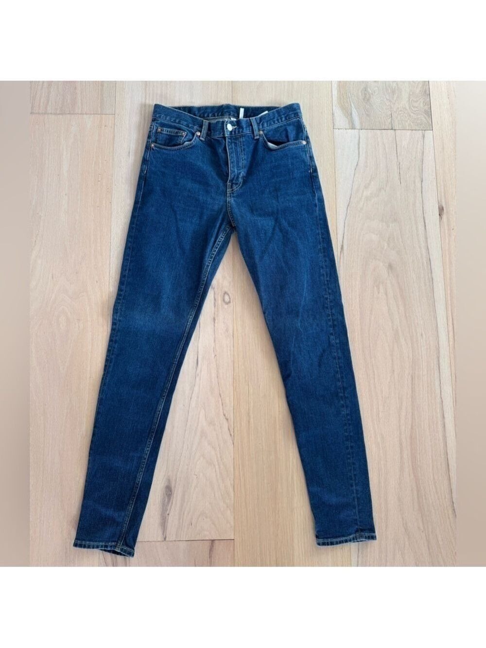 Weekday Cone Slim Tapered Jeans Medium Wash Size 29